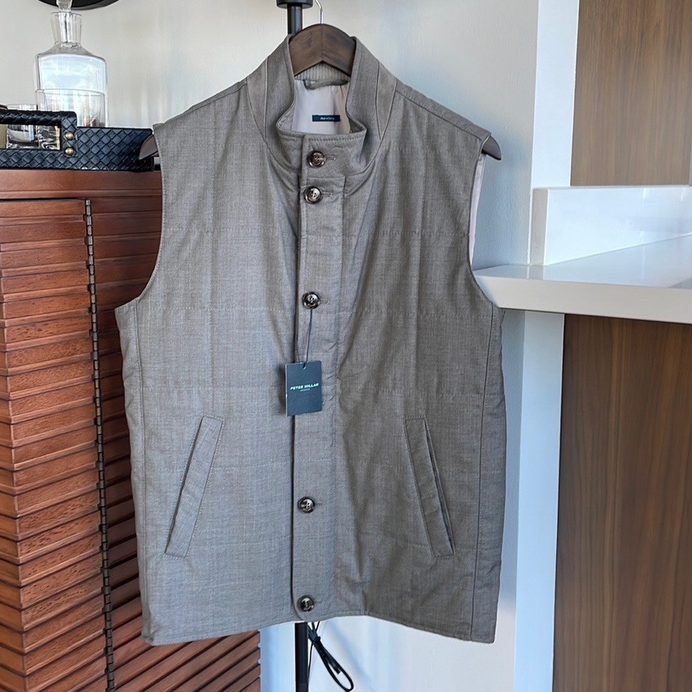 Millar mens vest with tags